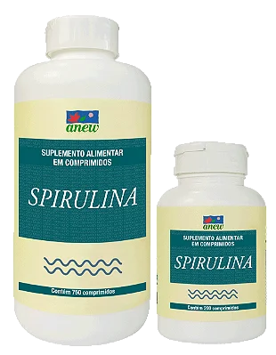 Spirulina - 750 comprimidos - Anew