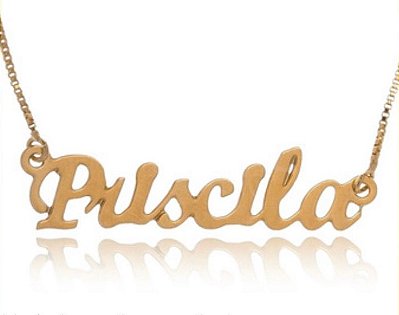 COLAR PERSONALIZADO NOME