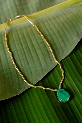 COLAR RESORT COM PEDRA TURMALINA PARAÍBA FUSION