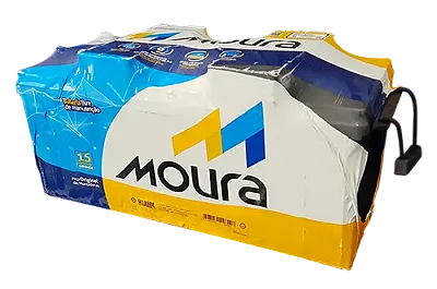 Bateria Moura LOG 180Ah – 12V – M180BE – Polo Positivo à Esquerda | Livre de Manutenção – Inmetro