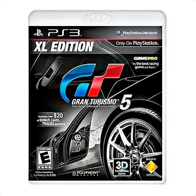 Jogo Gran Turismo 5 XL Edition Mídia Fisica - PS3 - Usado