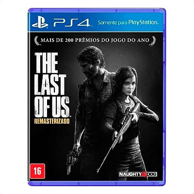 Jogo The Last Of Us Remasterizado Mídia Física - PS4 - Usado