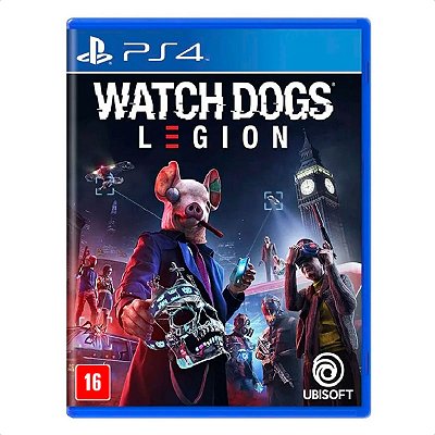 Jogo Watch Dogs Legion Mídia Física - PS4 - Usado