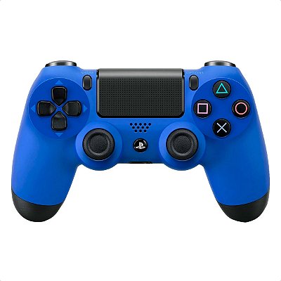 Controle Sony PlayStation DualShock 4 Azul - PS4 - Usado