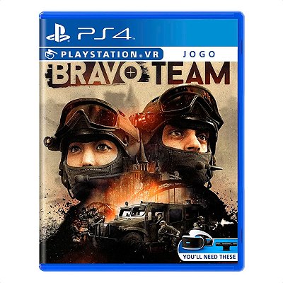 Jogo PlayStation VR Bravo Team  Mídia Física - PS4 - Usado