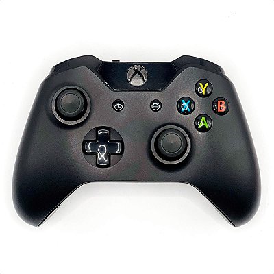 Controle Microsoft Xbox One Preto Sem Fio - Usado