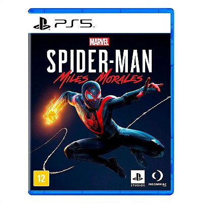 Jogo Spider-Man Miles Morales Mídia Física - PS5