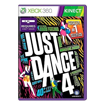 Jogo Just Dance 4 Mídia Fisica - Xbox 360