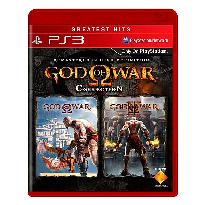 Jogo God Of War Collection Mídia Fisica Usado - PS3 (Greatest Hits)
