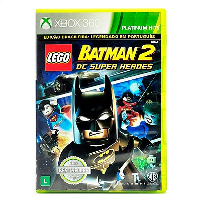 Jogo Lego Batman 2 DC Super Heroes Mídia Física - Xbox 360 (Platinum Hits)