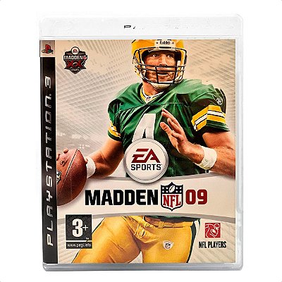 Jogo Madden NFL 09 Mídia Física Sem Manual Usado - PS3