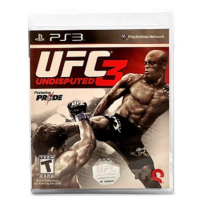 Jogo UFC 3: Undisputed Mídia Física Usado - PS3