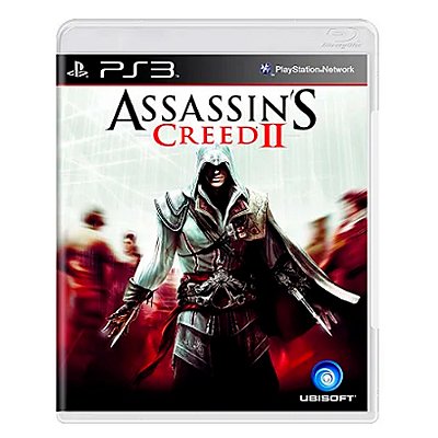 Jogo Assassins Creed 2  PS3 Mídia Física Original Usado Sem Capa