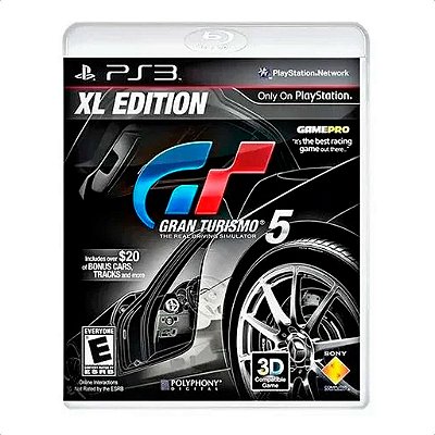 Jogo Gran Turismo 5 XL Edition  PS3 Mídia Física Original Usado Com Manual