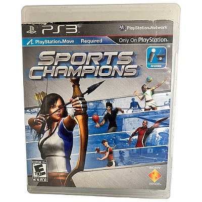 Jogo Sports Champions  PS3 Mídia Física Original Usado Com Manual