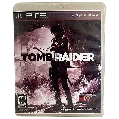 Jogo Tomb Raider  PS3 Mídia Física Original Usado Com Manual