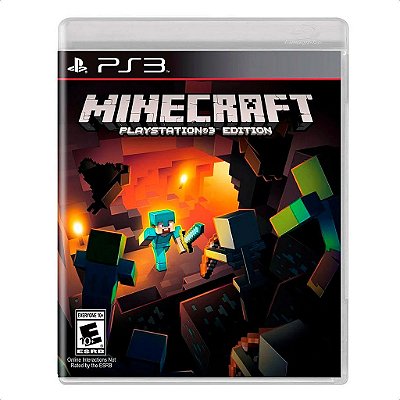 Jogo Minecraft PlayStation 3 Edition PS3 Mídia Física Original Usado Com Manual