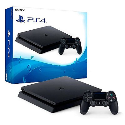 Console Sony Playstation 4 Slim 1 TB Jet Black - PS4