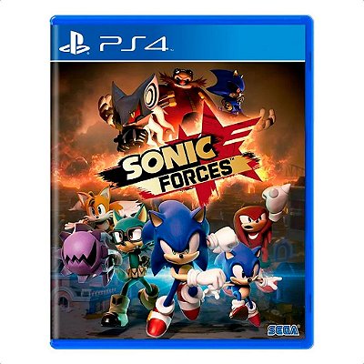 Jogo Sonic Forces Mídia Física - PS4