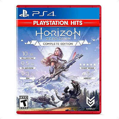 Jogo Horizon Zero Dawn Complete Edition Mídia Física - PS4 (PlayStation hits)