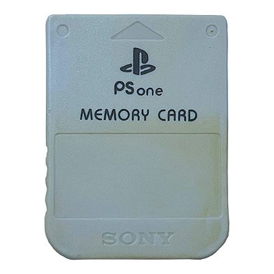 Memory Card Sony PlayStation Branco Original - PS1