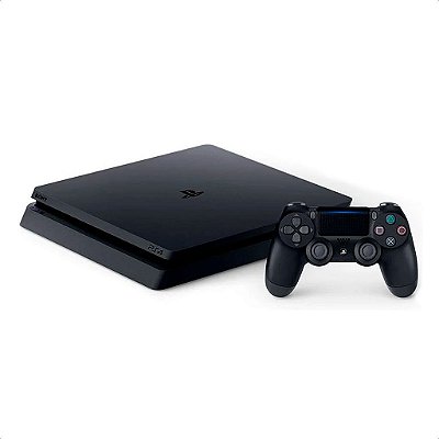Console Sony Playstation 4 Slim 1 TB Jet Black - PS4
