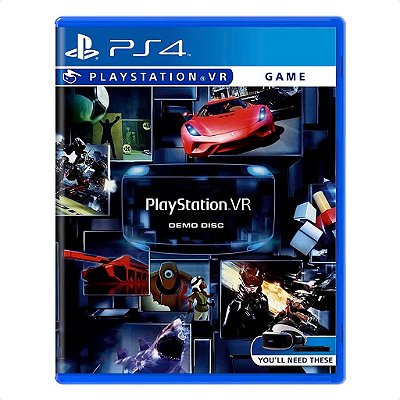Jogo PlayStation VR Demo Disc Mídia Física - PS4