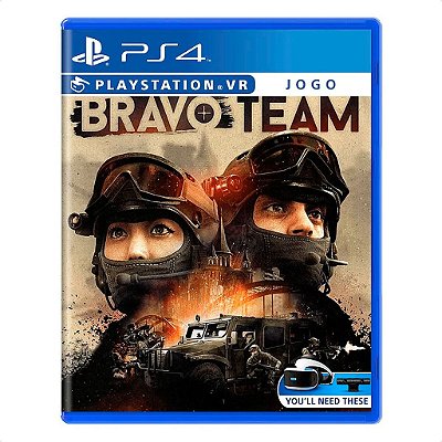 Jogo PlayStation VR Bravo Team  Mídia Física - PS4