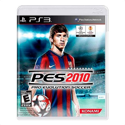 Jogo PES Pro Evolution Soccer 2010 PS3 Mídia Física Original Usado Com Manual
