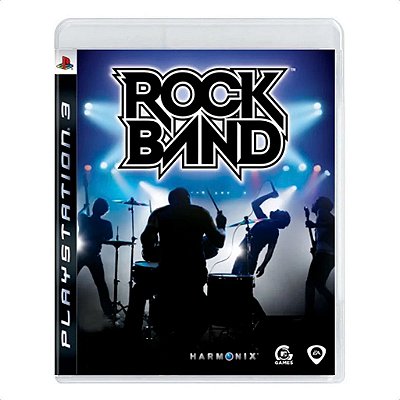 Jogo Rock Band  PS3 Mídia Física Original Usado Com Manual