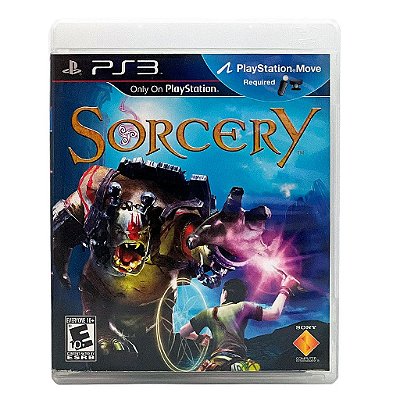 Jogo Sorcery PS3 Mídia Física Original Usado Com Manual