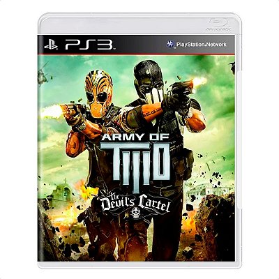 Jogo Army Of Two: The Devil's Cartel  PS3 Mídia Física Original Usado Com Manual