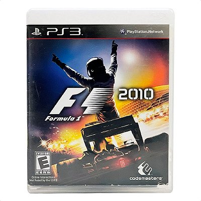 Jogo Formula 1 2010  PS3 Mídia Física Original Usado Com Manual