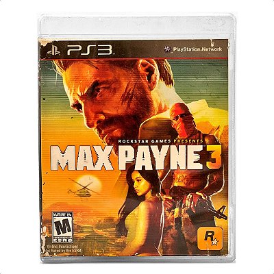 Jogo Max Payne 3 PS3 Mídia Física Original Usado Sem Manual