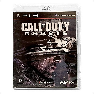 Jogo Call of Duty Ghosts PS3 Mídia Física Original Usado Sem Manual