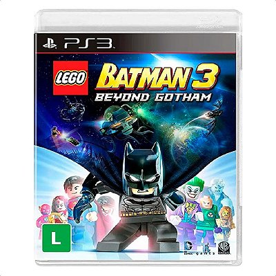 Jogo Lego Batman 3 Beyond Gotham PS3 Mídia Física Original Usado Sem Manual