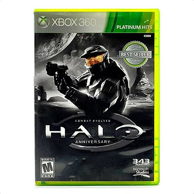 Jogo Halo Combat Evolved Anniversary Mídia Física Usado - Xbox 360 (Platinum Hits)