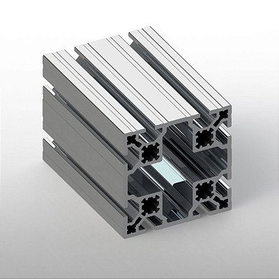 Perfil Estrutural em Alumínio 100 x 100 x 493mm
