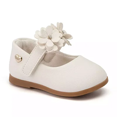 Sapatilha Klin Princesa Bebê Branca