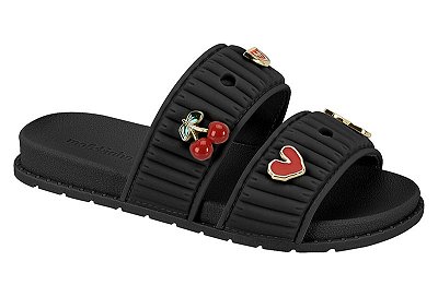 Chinelinho Molekinha com Charms