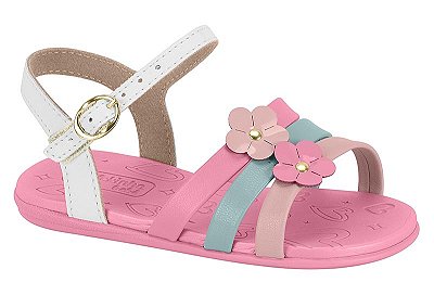 Sandália Molekinha Flores