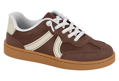 Tênis Infantil Marrom com Cadarço Elástico