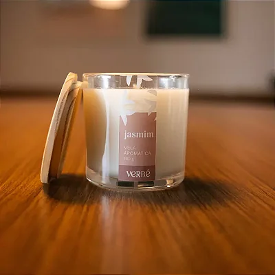 Vela de Jasmim – Delicadeza e Acolhimento