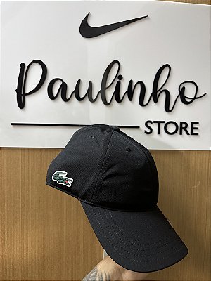 BONÉ LACOSTE SPORT PRETO