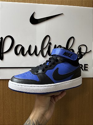 NIKE COURT BOROUGH MID AZUL ROYAL