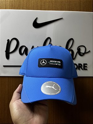 BONÉ MERCEDES AZUL ROYAL