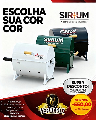 Churrasqueira Sirium Flex Grill
