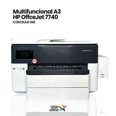 Multifuncional HP OfficeJet Pro 7740 | com Bulk-Ink