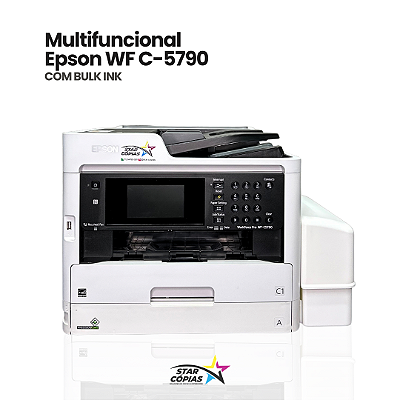 Multifuncional Epson WorkForce Pro C5790 | Com Bulk-Ink