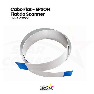 Cabo Flat do Scanner Original Epson | WorkForce Pro C5290 / C5790 / C5390 / C5810